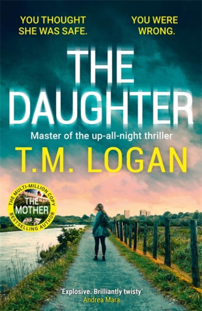 The Daughter by T.M. Logan book cover.