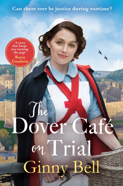 Book cover for The Dover Cafe on Trial featuring a nurse.