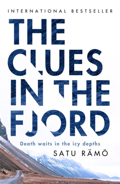 The Clues in the Fjord book cover with a mountain landscape.