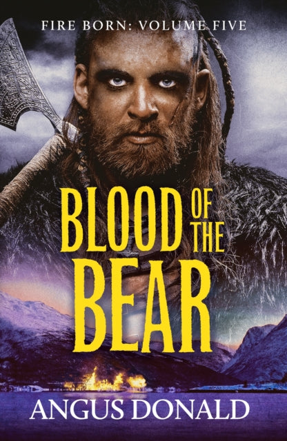 Book cover for Blood of the Bear by Angus Donald.