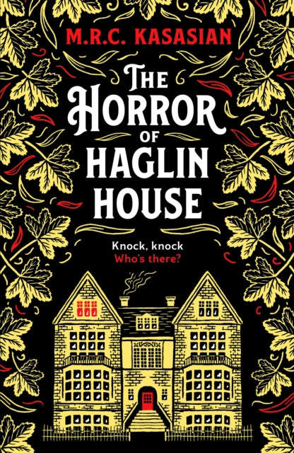 The Horror of Haglin House book cover with a yellow house illustration.