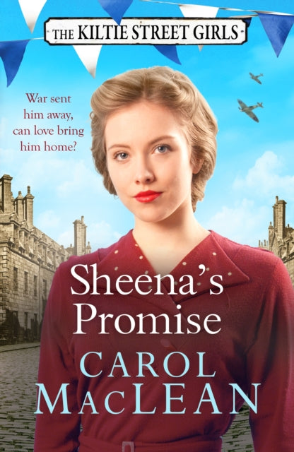 Sheena's Promise book cover with a woman and planes.
