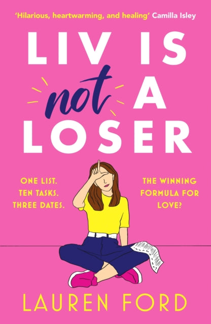 Liv Is Not A Loser book cover with a woman making an L-shape on her forehead.