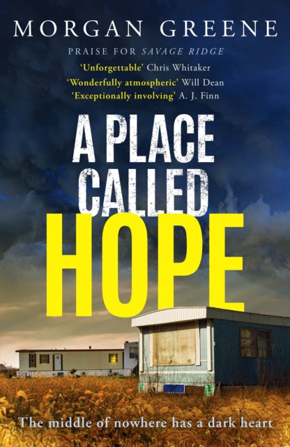 Book cover for A Place Called Hope by Morgan Greene.