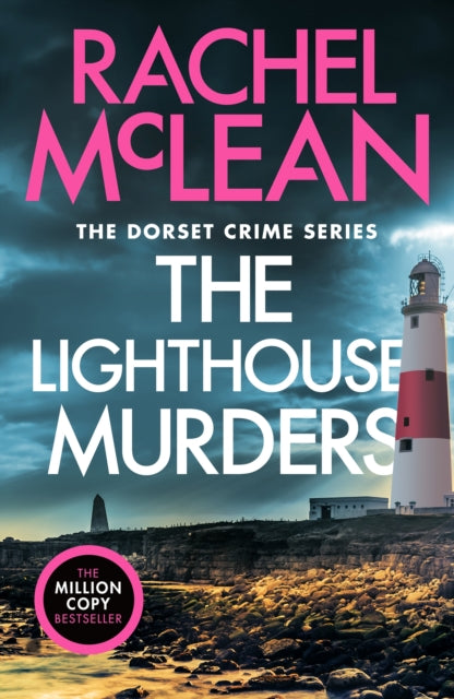 The Lighthouse Murders by Rachel McLean book cover.