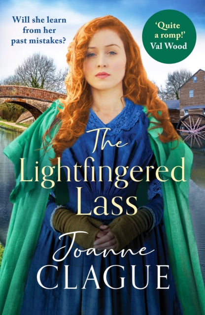 Book cover for The Lightfingered Lass by Joanne Clague.