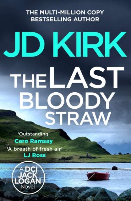 The Last Bloody Straw book cover featuring JD Kirk and a landscape.