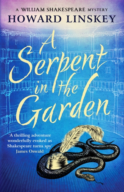 Book cover for "A Serpent in the Garden" by Howard Linskey.