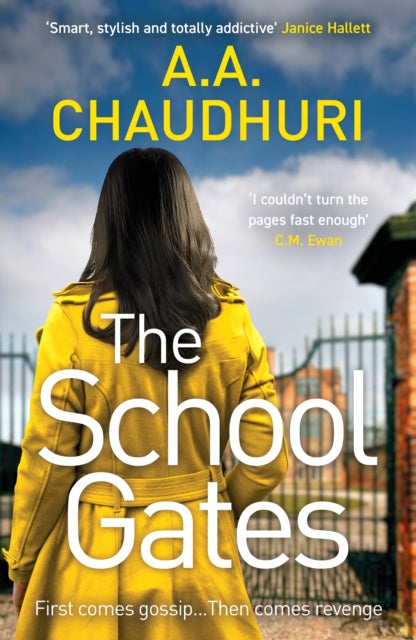 Book cover for "The School Gates" by A.A. Chaudhuri.