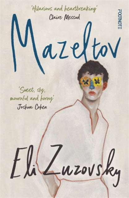 Book cover for Mazeltov by Eli Zuzovsky featuring a stylized illustration.