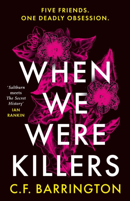 Book cover for "When We Were Killers" by C.F. Barrington.