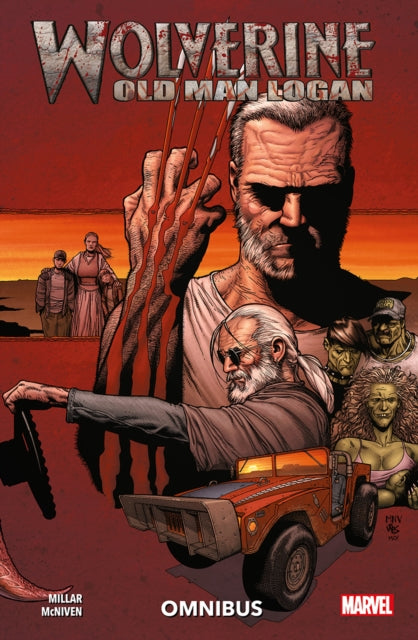 Wolverine: Old Man Logan comic book cover featuring Wolverine and other characters.