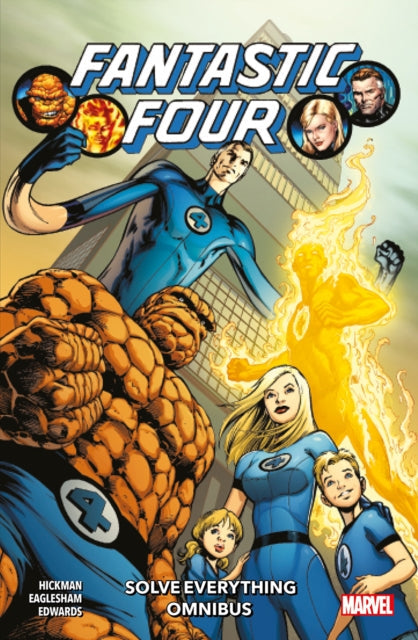 Fantastic Four Solve Everything Omnibus comic book cover featuring the team.