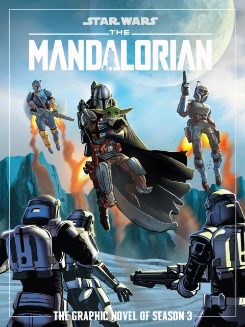 Star Wars The Mandalorian Season Three Graphic Novel cover art.