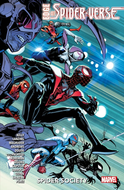 Edge of Spider-Verse: Spider-Society comic cover featuring multiple Spider-People.