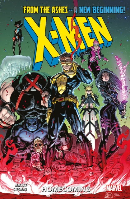 X-Men Vol.1: Homecoming comic book cover featuring multiple X-Men characters.