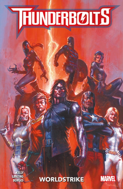 Thunderbolts: Worldstrike comic book cover featuring a team of superheroes.