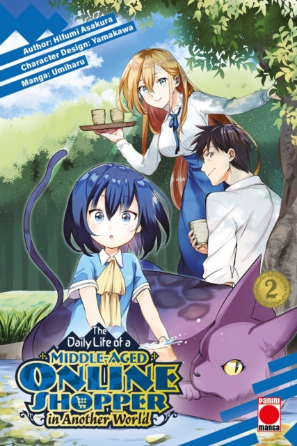 The Daily Life of a Middle-Aged Online Shopper In Another World Volume 2 manga cover.