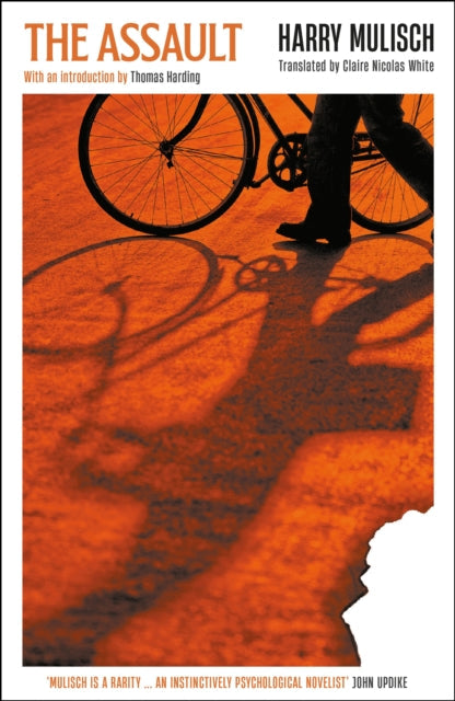 The Assault book cover with a bicycle and shadow.