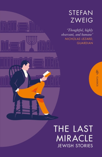 The Last Miracle: Jewish Stories by Stefan Zweig book cover.