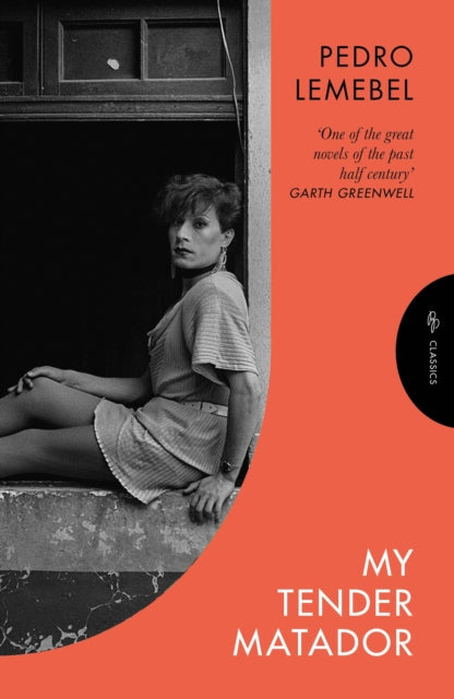 My Tender Matador book cover featuring a black and white portrait of a person.