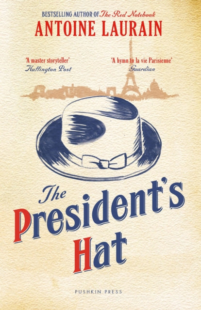 The President's Hat book cover with a drawing of a hat and Paris landmarks.