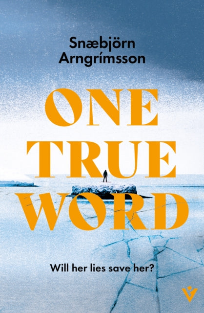 One True Word book cover with a person on ice.