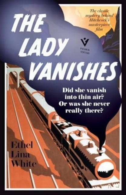 The Lady Vanishes book cover featuring a train and text.