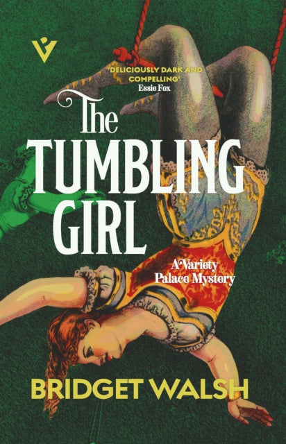 The Tumbling Girl book cover featuring an acrobat.