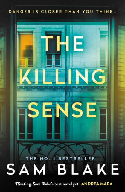 The Killing Sense by Sam Blake book cover.