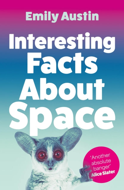 Book cover for "Interesting Facts About Space" featuring a lemur and text.