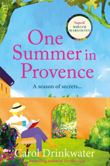 Book cover for One Summer in Provence by Carol Drinkwater.