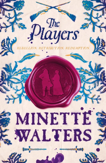 Book cover for The Players by Minette Walters with decorative elements.