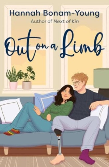 Book cover for "Out on a Limb" featuring a couple on a couch.