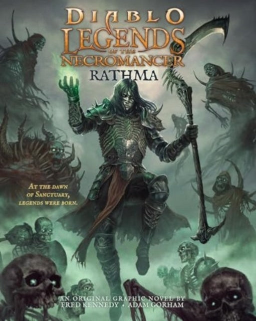 Diablo Legends of the Necromancer Rathma graphic novel cover art.