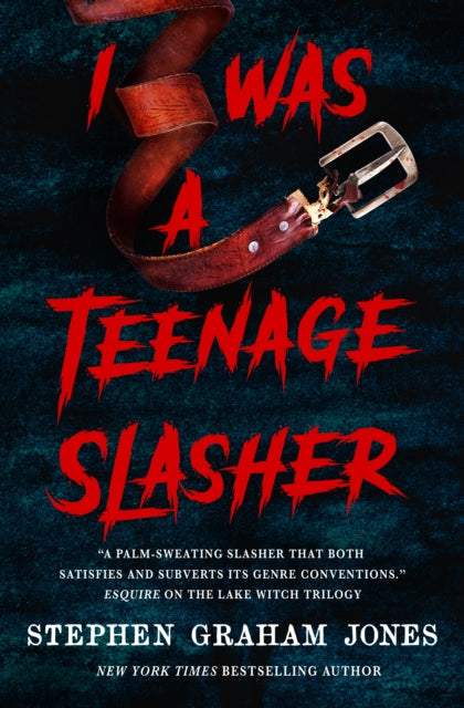 Book cover for "I Was a Teenage Slasher" by Stephen Graham Jones.