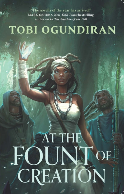 Book cover for "At the Fount of Creation" by Tobi Ogundiran.