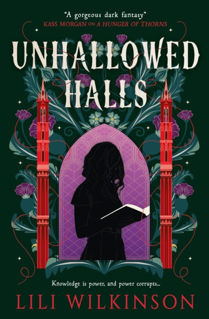 Book cover for Unhallowed Halls by Lili Wilkinson.