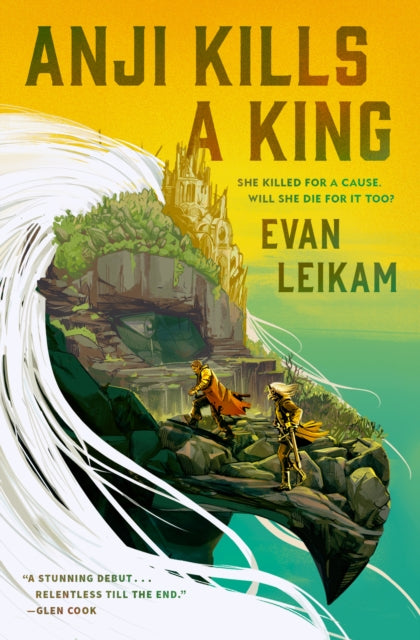 Book cover for Anji Kills a King by Evan Leikam.