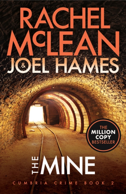 The Mine book cover featuring a mine tunnel and author names.