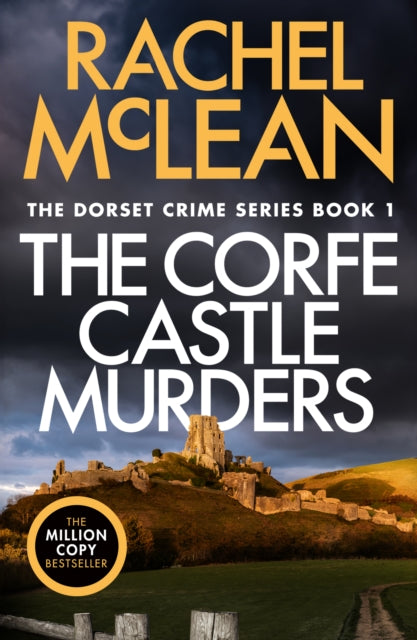 The Corfe Castle Murders book cover featuring a castle and text.