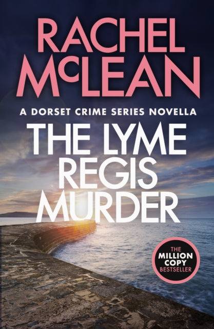 The Lyme Regis Murder book cover featuring a coastal scene.