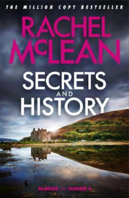 Secrets and History book cover with a castle and lake
