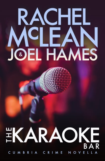 The Karaoke Bar book cover featuring a microphone and text.