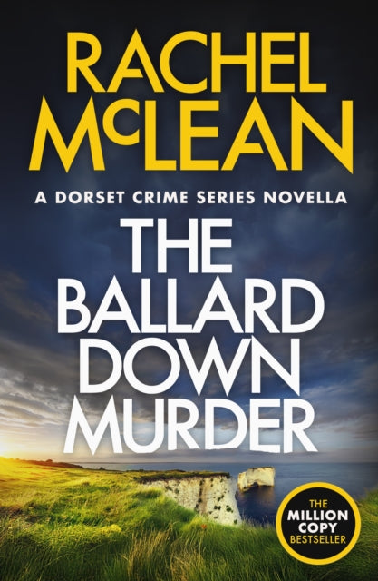 The Ballard Down Murder book cover with a coastal landscape.