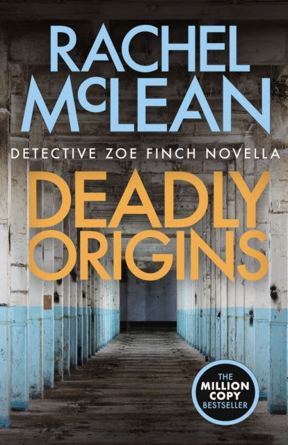 Deadly Origins book cover featuring author Rachel McLean and title.