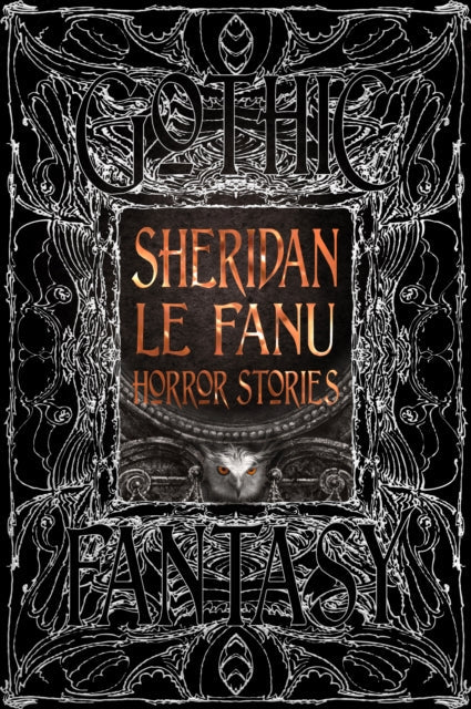 Sheridan Le Fanu Horror Stories book cover with gothic design.