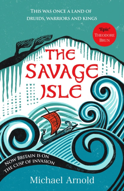 The Savage Isle book cover with a ship on waves.