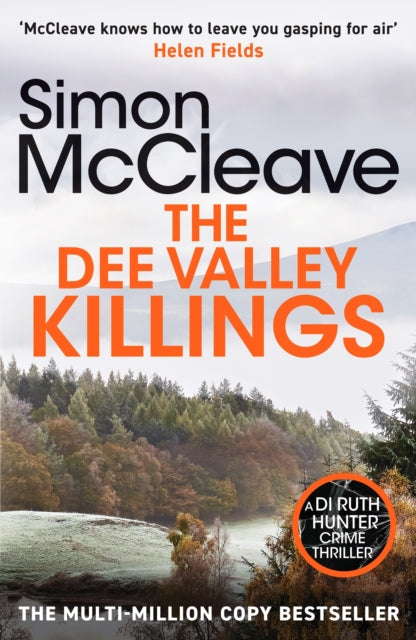 The Dee Valley Killings book cover featuring a misty landscape and title.