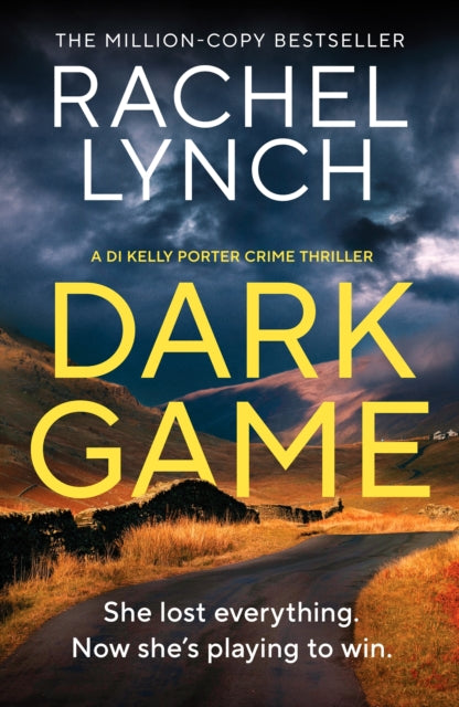 Dark Game by Rachel Lynch, a crime thriller book cover.